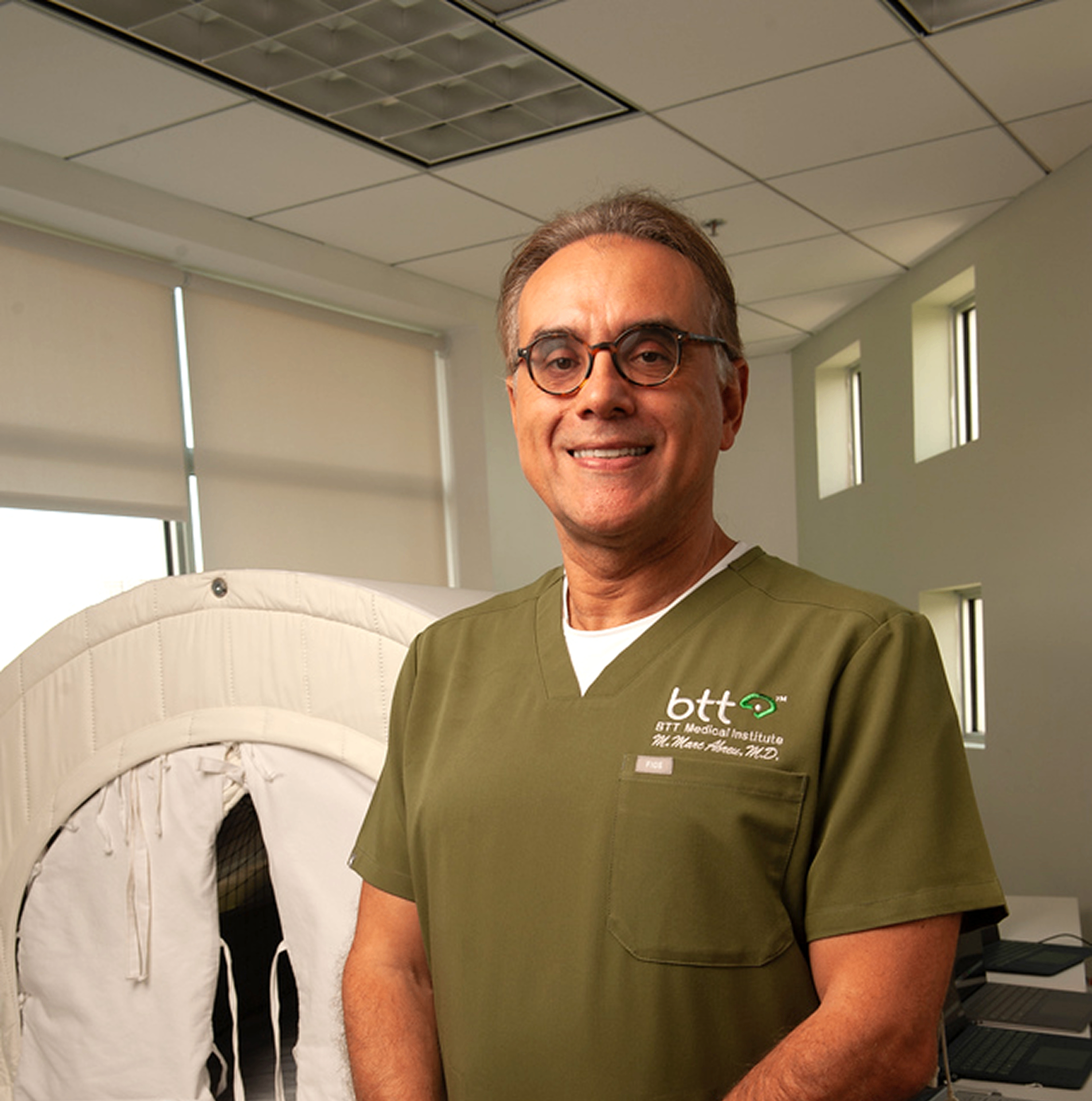 Dr. Marc Abreu at the btt Medical Institute